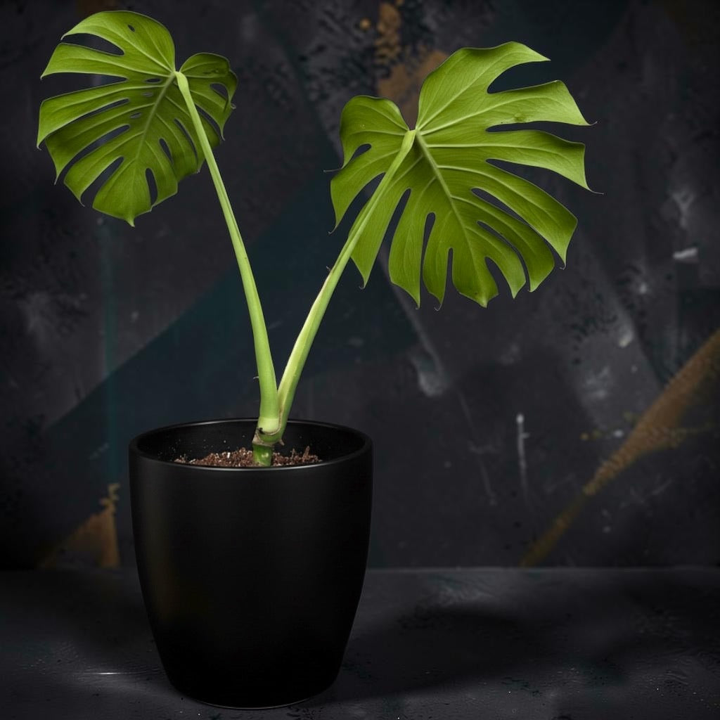 Monstera deliciosa — Fenestrated Green Monstera